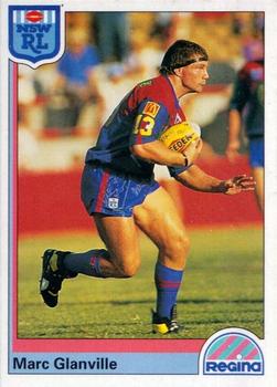 1992 Regina NSW Rugby League #68 Marc Glanville Front
